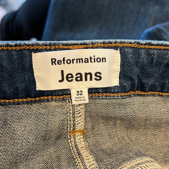 Reformation Harper High Rise Skinny Jeans s32 - Picture 3 of 4